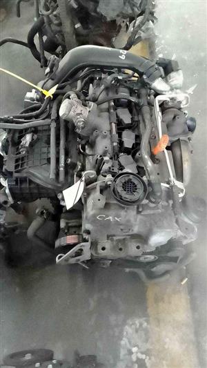 VW CAX 1.4L COMPLETE ENGINE FOR SALE