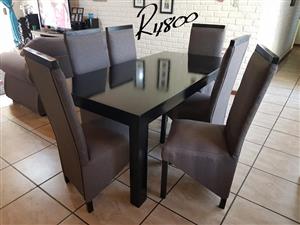 6 Seater Modern Dining Set Junk Mail