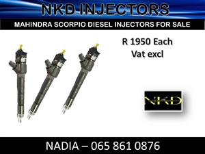 MAHINDRA SCORPIO DIESEL INJECTORS FOR SALE OR SAME DAY RECON