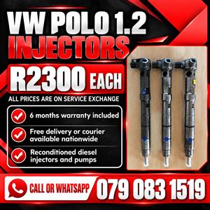 VW POLO 1.2 INJECTORS FOR SALE 