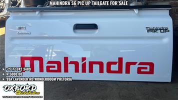 Mahindra S6 Pic Up tailgate for sale used like new