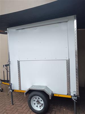 Food trailer 2024 with vinyl flooring new