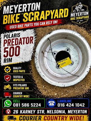 Polaris Predator 500 Rims.