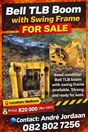 Bell TLB Boom With Swing Frame For Sale