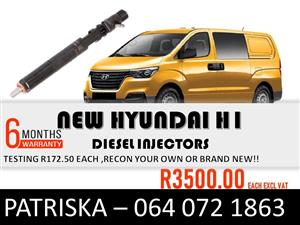 INJECTORS FOR NEW HYUNDAI H1 INJECTORS FOR SALE