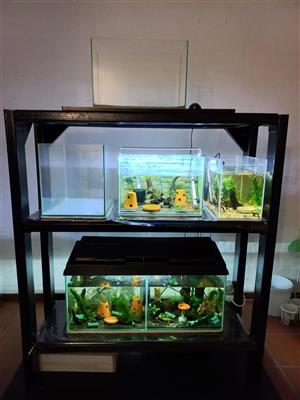 Aquarium fish tank stand 3 tier