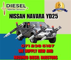 NISSAN NAVARA YD25 DIESEL INJECTORS FOR SALE OR RECON