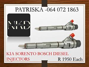 KIA DIESEL INJECTORS FOR SALE OR TO RECON