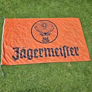 Jägermeister 2.4m x 1.4m Flag/Banner - Heavy Duty