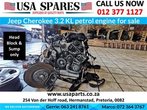 Jeep Cherokee 3.2 KL petrol engine for sale 