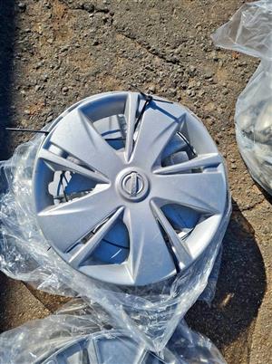 Nissan micra original wheel caps aset size 14