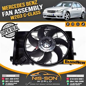 MERCEDES BENZ W203 C-CLASS FAN ASSEMBLY