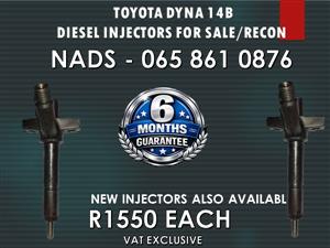 AL NEW DIESEL INJECTORS FOR SALE FOR TOYOTA DYNA 14B