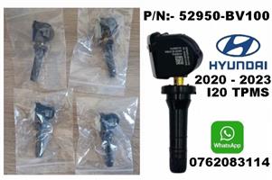 Hyundai i20 TPMS tyre pressure monitor sensors and valve stems 