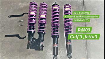 Golf 3 ,Jetta 3 Coilovers,Golf 2, Jetta 2