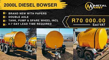 DIESEL BOWSER TRAILERS