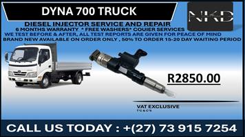 Toyota Dyna 700 Truck Diesel Injectors 