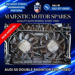 Audi S5 Double Radiator Fan – Used 
