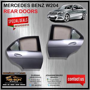 MERCEDES W204 REAR DOORS