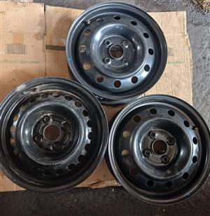 RIMS STEEL 13 inch 4HOLE FOR  FOR SALE 
