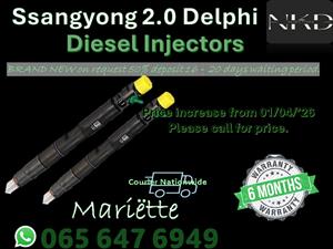 Diesel Injectors Ssangyong 2l