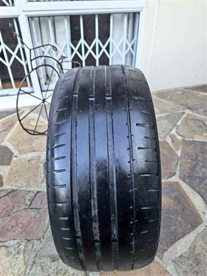 225/45/17 Tyres in fair condition (for use as spare)