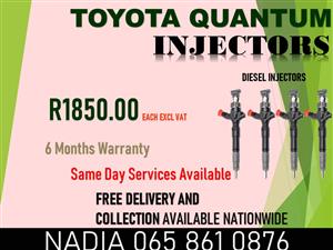 TOYOTA QUANTUM DIESEL INJECTORS AVAILABLE