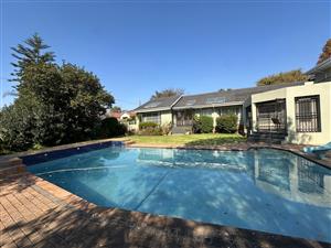 Spacious 4- family home with a braai area ,solar , pool  secured and stylish .
