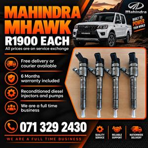 MAHINDRA MHAWK 2.2 INJECTORS FOR SALE WITH WARRANTY 
