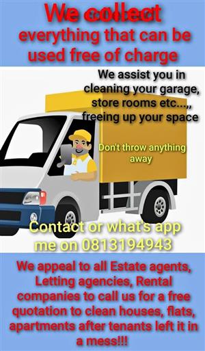 We collect everything that can be used, don't throw anything away