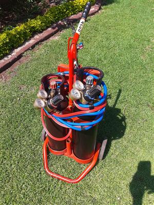 Porta Pack complete set has gas.