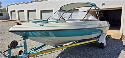 16ft Raven with 150hp Mercury EFi - only 153 hours