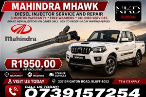 _Mahindra_Mhawk_Diesel_Fuel_Injectors_To_Repair 