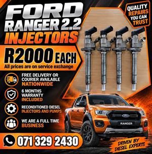 FORD RANGER 2.2 INJECTORS FOR SALE WITH WARRANTY INCLUDED 