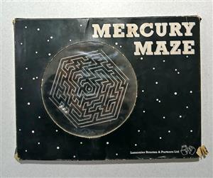 1978 Vintage Mercury Maze Puzzle Game
