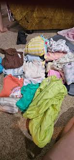 200 Items mix clothing 1 duve baby woman mix ages sizes for sale