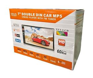 7" Bluetooth Double Din Touch Car Radio Media player, NEW with warranty and free delivery