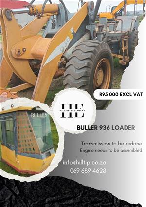 Buller 936 Front End Loader Transmission to be redone Engine needs to be assembl
