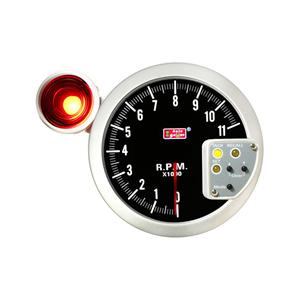 Autogauge 5″ Tachometre with Shiftlight & Recall (Black Face)