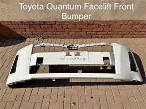 Toyota Quantum Facelift Front Bumper