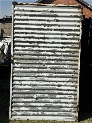 Steel door