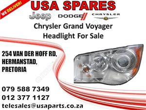 Chrysler Grand Voyager Headlight For Sale.