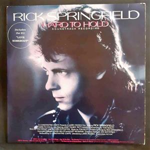 Rick Springfield - Hard To Hold (Soundtrack Recording) LP Record