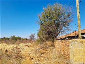 Zeerust! – Vacant Land with Huge Potential!