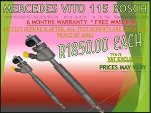 Merc. Vito Diesel Injectors