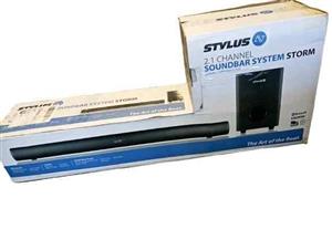 Stylus AV Storm 2.1 CH 500W Soundbar and Subwoofer, Boxed, 6 Months Warranty @Cash Converters
