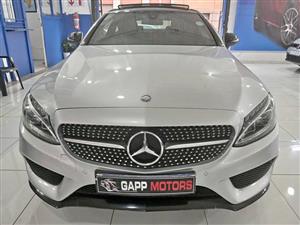 2017 Mercedes Benz c200 amg 53000km Silver  Automatic  Petrol  Leather interior  Sunroof