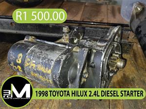 1998 TOYOTA HILUX 2.4L DIESEL STARTER