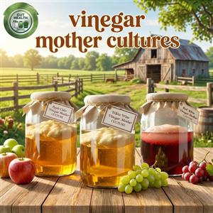 VINEGAR MOTHER CULTURES – COMMERCIAL & HOME USE