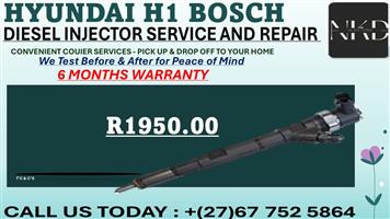 Hyundai H1 Bosch Diesel Injectors On Repair